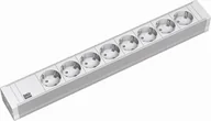 Listwy zasilające - Bachmann Listwa zasilająca 19 Cali PVC 8x Gniazd Strom2 m Schuko - 333. (333.601) - miniaturka - grafika 1