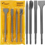 Siekiery - DEGET ZESTAW DŁUT DŁUTA DO BETONU SDS PLUS 4 SZT. DEGET V05086 - miniaturka - grafika 1