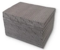 Sorbenty - ECOTEXTIL Mata Sorbentowa Uniwersalna,  (100 Arkuszy), Chłonność 144 L. Szary 1 350 G/m2 40Cm X 50Cm Mata Uniwersalne - miniaturka - grafika 1