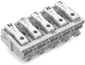 Kostki, złączki, wtyczki - WAGO Złącze zasilające WAGO 294-4005 0.5-1.5 mm Ilość PIN 5 250 szt biały - miniaturka - grafika 1