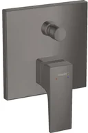 Baterie podtynkowe - Hansgrohe Metropol Bateria wannowa podtynkowa czarny chrom szczotkowany 32546340 - miniaturka - grafika 1