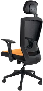 Fotel biurowy, krzesło biurowe ARTNICO Fotel biurowy ergonomiczny Artnico Klus pomarańcz 130557 - Fotele i krzesła biurowe - miniaturka - grafika 7