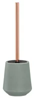 Akcesoria do armatury i ceramiki - Sealskin Sealskin szczotka do WC z pojemnikiem Conical porcelanowa zielona 362330534 - miniaturka - grafika 1