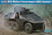 Modele do sklejania - Hobby Boss Wózek 83889 zestaw do budowy modelu "M35 średnich pancerne" - miniaturka - grafika 1