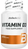 Witaminy i minerały dla sportowców - BioTech Vitamin D3 120 tablets - miniaturka - grafika 1