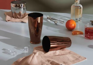 Alessi Shaker bostoński Mixology miedziany 5050 CU - Shakery barmańskie - miniaturka - grafika 2