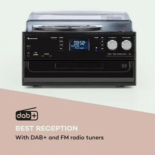 Auna Oakland DAB Czarny - Wieże - miniaturka - grafika 3