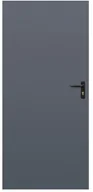 Drzwi zewnętrzne - Drzwi uniwersalne Uran 80 cm antracyt - miniaturka - grafika 1