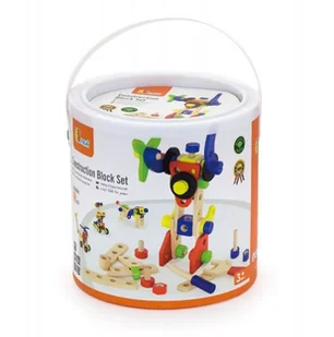 VIGA Klocki konstrukcyjne 68 elementów 50382 - Zabawki konstrukcyjne - miniaturka - grafika 5