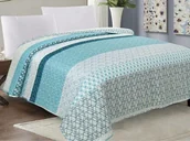 Narzuty - Euromat Dwustronna Narzuta TAVIRA J-001 Bez Poszewek 220x240 38000 - miniaturka - grafika 1