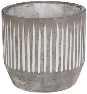 SPLENDID Osłonka doniczki cementowa Finn 26 cm szara Splendid - Donice SPLENDID Osłonka doniczki cementowa Finn 26 cm szara Splendid - Donice - miniaturka - grafika 1