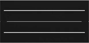 VidaXL Lumarko Szafka pod umywalkę, czarna, 100 x 38,5 x 48 cm, płyta wiórowa 804720 VidaXL - Meble łazienkowe - miniaturka - grafika 5