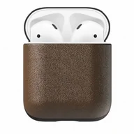 Akcesoria do słuchawek - NOMAD NOMAD Rugged Case for AirPods Rustic Brown Leather NM721R0000 - miniaturka - grafika 1