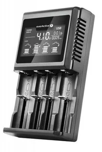 EverActive Ładowarka UC4000 do akumulatorków cylindrycznych Li-ion oraz Ni-MH UC4000 - Ładowarki i akumulatory - miniaturka - grafika 2
