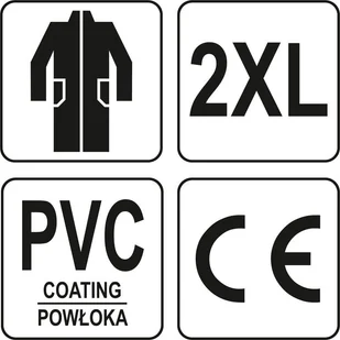 VOREL LEKKI PŁASZCZ PRZECIWDESZCZOWY Z OTWORAMI WENTYLACYJNYMI GRANATOWY KOMPAKTOWE PRZECHOWYWANIE ROZ XXL 74655 - Odzież robocza - miniaturka - grafika 4