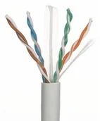 Kable miedziane - A-LAN Kabel UTP Alantec KIU6LSOH305 kat.6 LSOH 305m szary KIU6LSOH305 - miniaturka - grafika 1