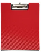 Teczki i skoroszyty - Maul MAULflexx teczka z klipsem na dokumenty, wytrzymała teczka A4, przesuwne oczko do zawieszania, czerwona 2361125 - miniaturka - grafika 1