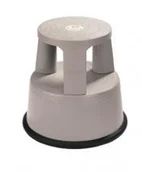 Podnóżki, podpórki, podkładki - DESQ Taboret biurowy stopa słonia szary past 60060.08 - miniaturka - grafika 1