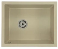 Zlewozmywaki - Brado Zlewozmywak granitowy podwieszany FELIX beżowy felixbe - miniaturka - grafika 1