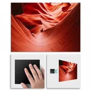 Pix4home Plakat metalowy Kanion Antylopy L POS-L-00204 - Plakaty - miniaturka - grafika 7