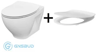 Cersanit K701-147 SET 934 MZ MODUO CO DESKA SLIM DUR ANTYB WO $661W - Stelaże i zestawy podtynkowe do WC - miniaturka - grafika 2