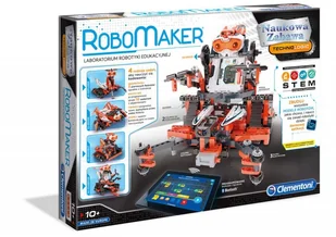 Clementoni Edukacyjne laboratorium robotyki Coding lab Robo Maker GXP-648221 - Mały naukowiec - miniaturka - grafika 3