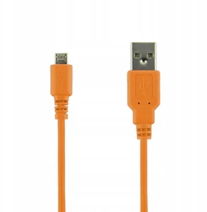 4World 07953 Kabel USB - USB(micro)1 m pomarańczowy - Kable USB - miniaturka - grafika 4
