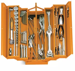 BETA skrzynka NARZĘDZIOWA 5 CZĘŚCIOWA METALOWA 2120/C20L - Skrzynki i torby narzędziowe - miniaturka - grafika 3