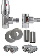 Głowice termostatyczne - Vario Term Zestaw All in One Lux II RTL, Kolor: Grafit metaliczny, Rodzaj instalacji: Alu Pex - 16x2 mm ALUXRTL12/P/PEX - miniaturka - grafika 1