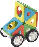 Zabawki kreatywne - Millennium Millenium magnes trójkątów Cars, 8, 12 kwadratów, 2 kołach seryjnych derse M420 - miniaturka - grafika 1