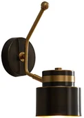 Lampy ścienne - COPEL Loftowa LAMPA ścienna COPEL metalowa OPRAWA kinkiet czarny mosiądz CGVIEN1 - miniaturka - grafika 1