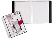 Koszulki na dokumenty - Durable Duralook Plus teczki prezentacyjne, czarny 243401 - miniaturka - grafika 1