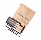 Palety i zestawy do makijażu - Makeup Revolution Zestaw The Brow Sculpting Set - miniaturka - grafika 1