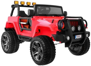 Pojazd Monster Jeep 4x4 Czerwony PA.WXE1688.CR - Pojazdy elektryczne dla dzieci - miniaturka - grafika 4