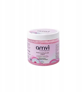Amvi Cosmetics Amvi kwiatowy peeling do ciała z olejami 200ml - Peelingi do ciała - miniaturka - grafika 3