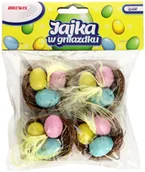 Pozostałe akcesoria dla plastyków - Brewis Zestaw kreatywny PZE600 jajka w gniazdku - miniaturka - grafika 1