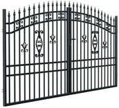 Ogrodzenia - Polargos Brama  Alicja 2 350 x 175 cm - miniaturka - grafika 1