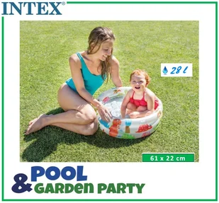 Intex Basen piłka koło zestaw dmuchany - 73048302830ZA - Piłki dla dzieci - miniaturka - grafika 2