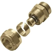 Akcesoria do hydrauliki siłowej - KAN Złączka do rur wielowarstwowych GZ 16x2 G1/2" KAN-therm 9025.01 9025.01 - miniaturka - grafika 1