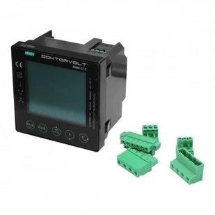 F&F Wielofunkcyjny cyfrowy multimetr wartości parametrów sieci z komunikacją Modbus RTU DMM-5T-2 - Multimetry - miniaturka - grafika 2