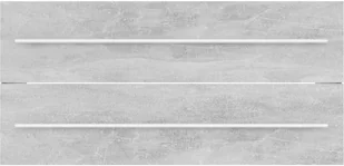 VidaXL Lumarko Szafka pod umywalkę, szarość betonu, 100 x 38,5 x 48 cm, płyta 804723 VidaXL - Meble łazienkowe - miniaturka - grafika 5