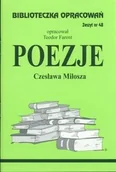 Lektury szkoła podstawowa - Biblios Poezje Czesława Miłosza - zeszyt 48 - Teodor Farent - miniaturka - grafika 1