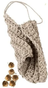 Klareko Myjka z lnu do mycia naczyń 11x10 cm - Ściereczki, gąbki, czyściki - miniaturka - grafika 3