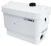 Młynki i rozdrabniacze odpadów - SFA 0008 Sanibroy, Sanivite pompa przepływowa dla cichego usuwania zanieczyszczonej wody z wbudowaną klapką zapobiegającą powrotowi ścieków 0008 - miniaturka - grafika 1