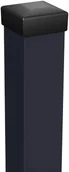 Akcesoria do ogrodzeń - Polargos Słupek półmat struktura 7x7x215 - miniaturka - grafika 1