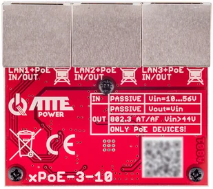ATTE Switch PoE 3-portowy ATTE xPoE-3-10, extender - Switche - miniaturka - grafika 2