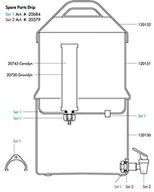 Akcesoria turystyczne - Katadyn Drip konserwacji zestaw 1 2016 Camping (20684) - miniaturka - grafika 1