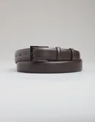 Paski - Borgio pasek murlo ciemny brąz bez obszycia 3 - miniaturka - grafika 1