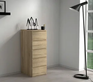 Komoda Malwa W5 - Dąb Sonoma W5 SONOMA - Komody - miniaturka - grafika 2