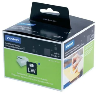 Dymo Duża etykieta adresowa - 89 x 36 mm, przezroczysty - Etykiety do drukarek - miniaturka - grafika 2